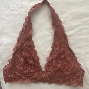 Free People - Galloon Lace Halter Bralette